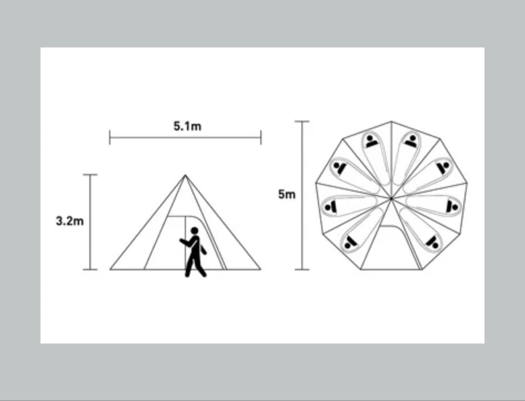 Mt.SUMI ストーブテント ノナ T/C
