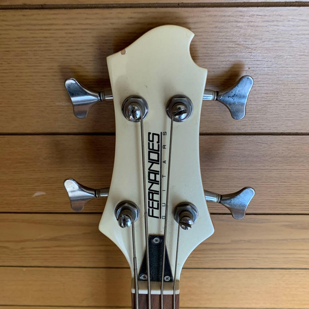 FERNANDES 4弦エレキベース アイボリー