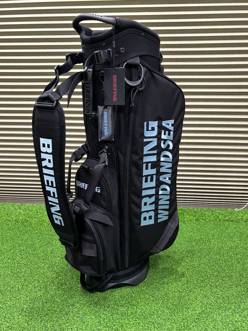 BRIEFING WINDANDSEA 限定キャディバッグ SAX 本日限り！
