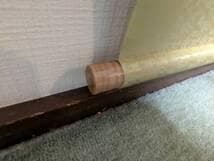 【真作】掛軸　五言漢詩の気品ある揮毫　漢詩揮毫　漢詩書　共箱入　T38