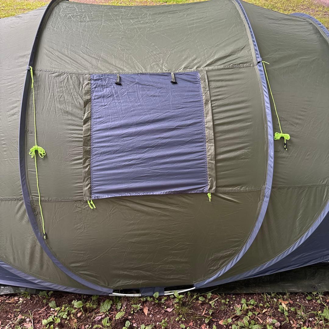 HUI LINGYANG ドーム型テント グレー・オリーブ