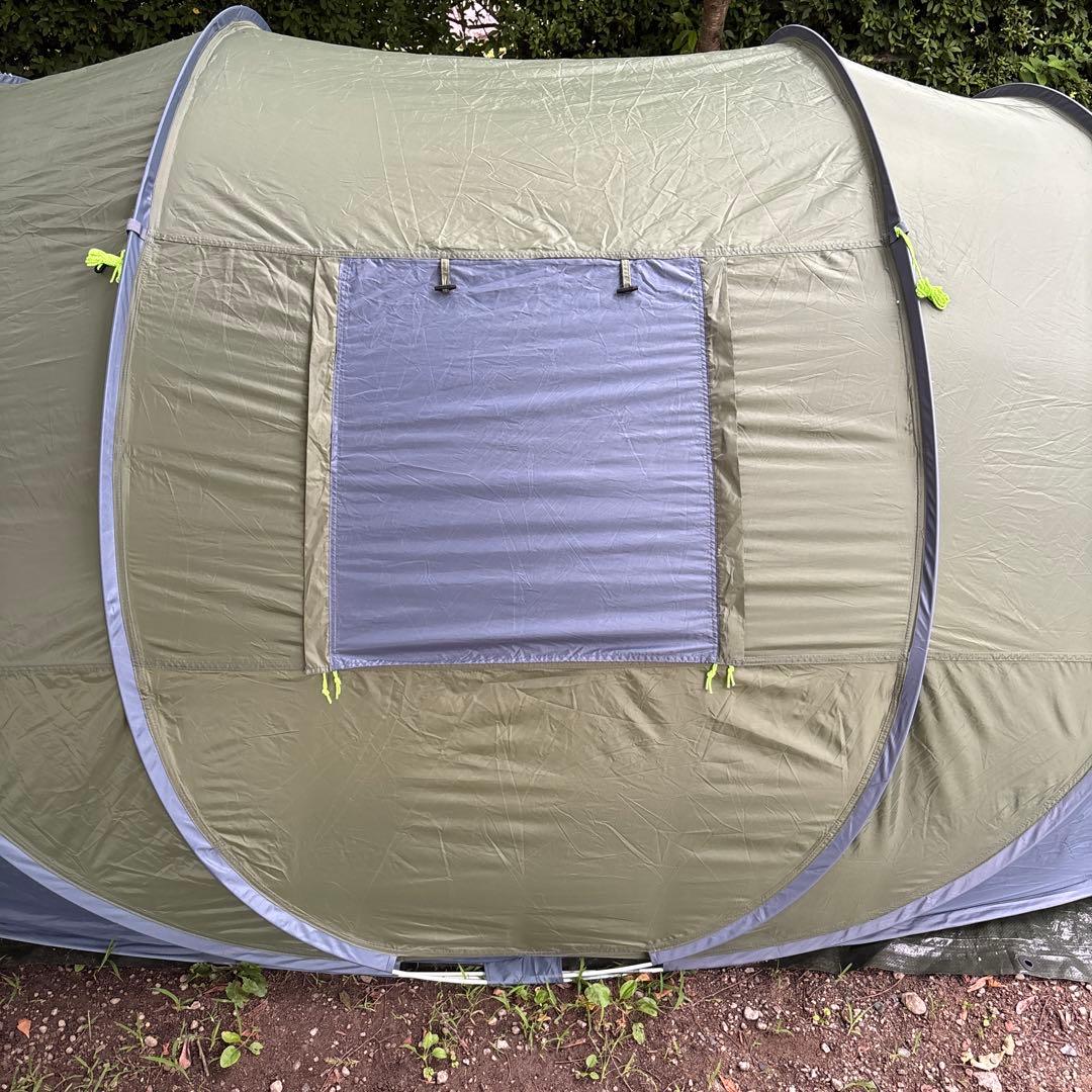HUI LINGYANG ドーム型テント グレー・オリーブ