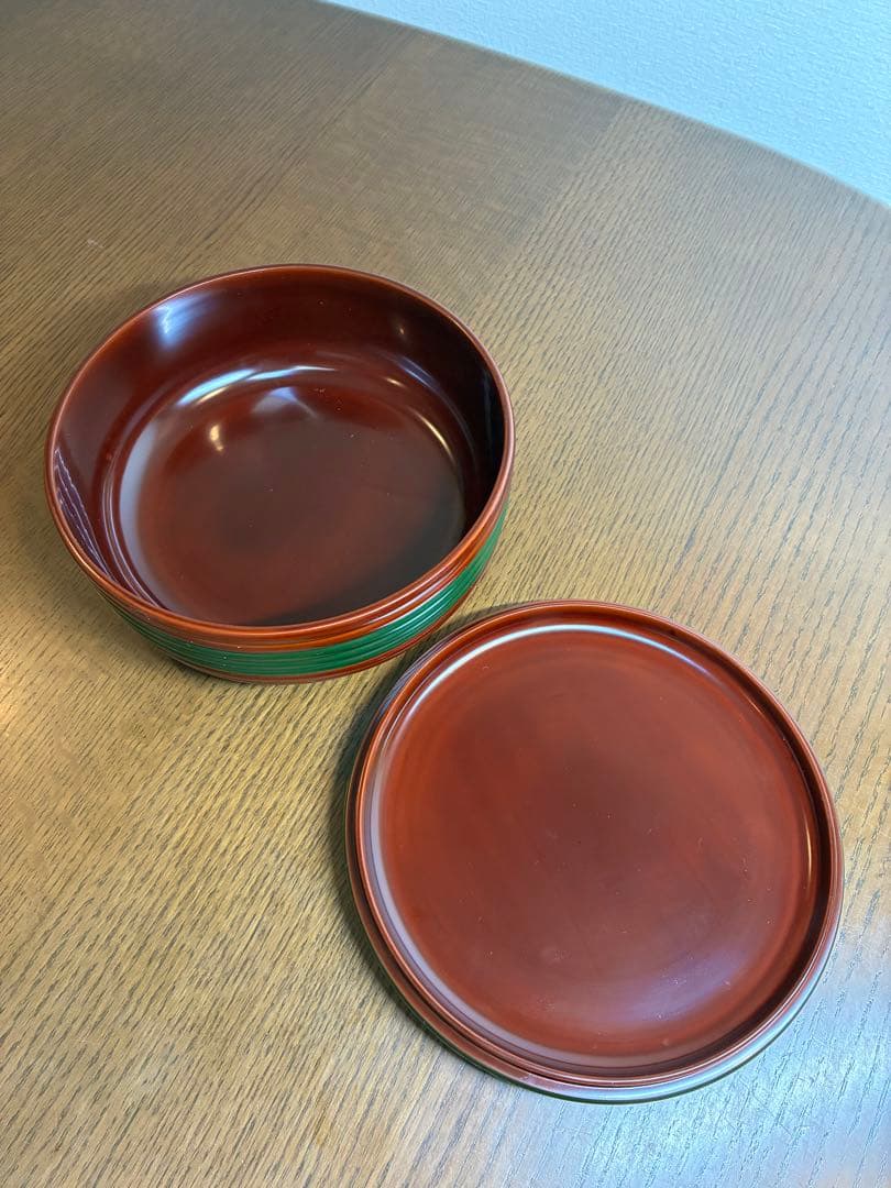 平安 三上揚光堂　漆器　古満　菓子器　食籠