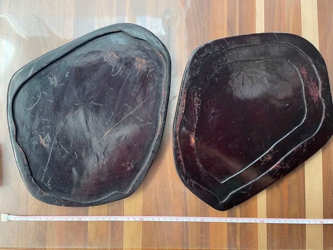 中国硯　端渓硯　6.1kg 彫刻