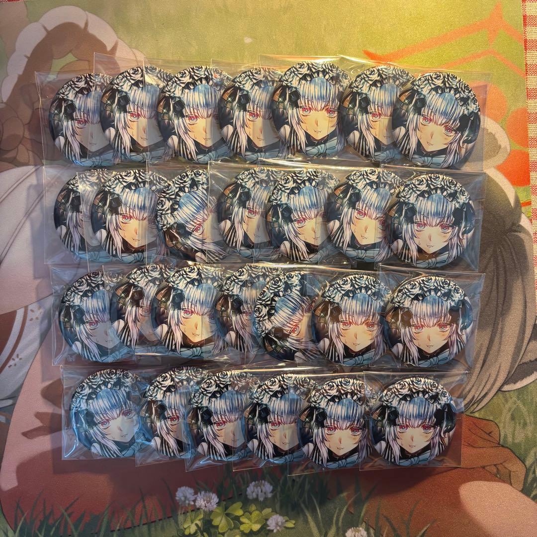 あくねこ フルーレ 缶バッジ 囚われのドール