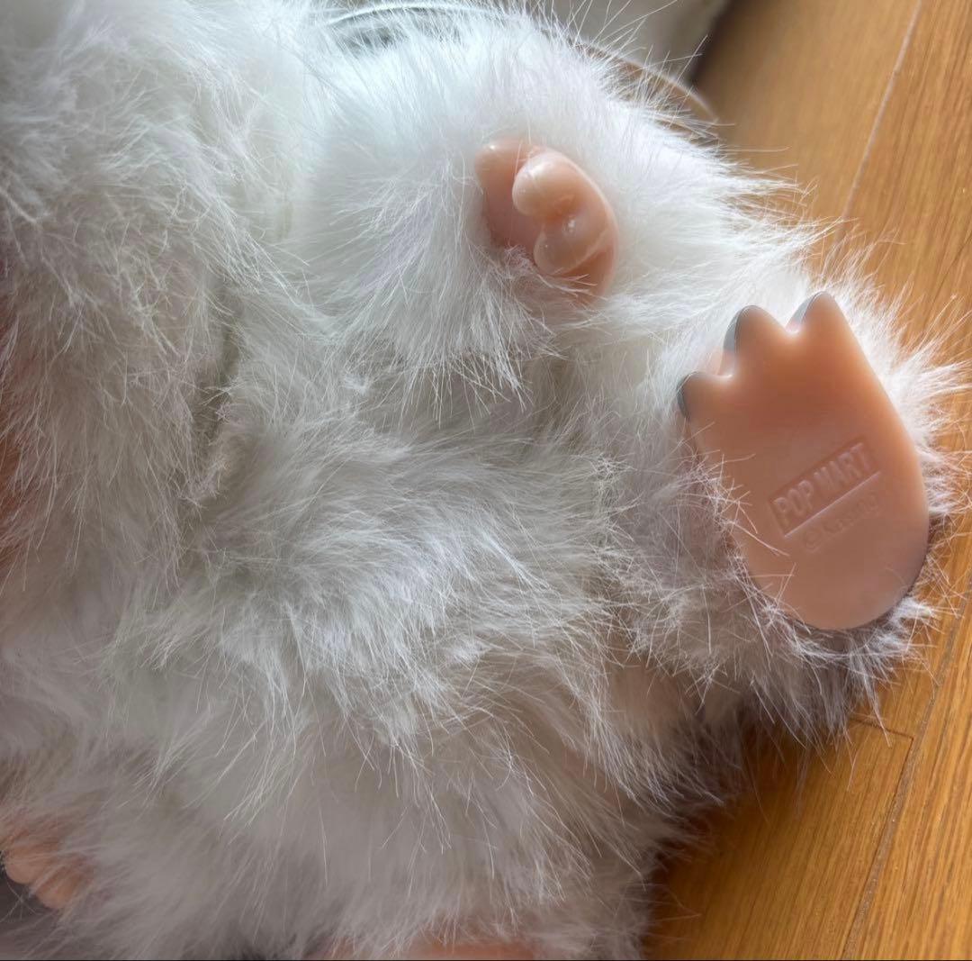 海外限定 ラブブ ジモモ ビッグサイズ 茶色白色セット38cm 頭ブブおまけ