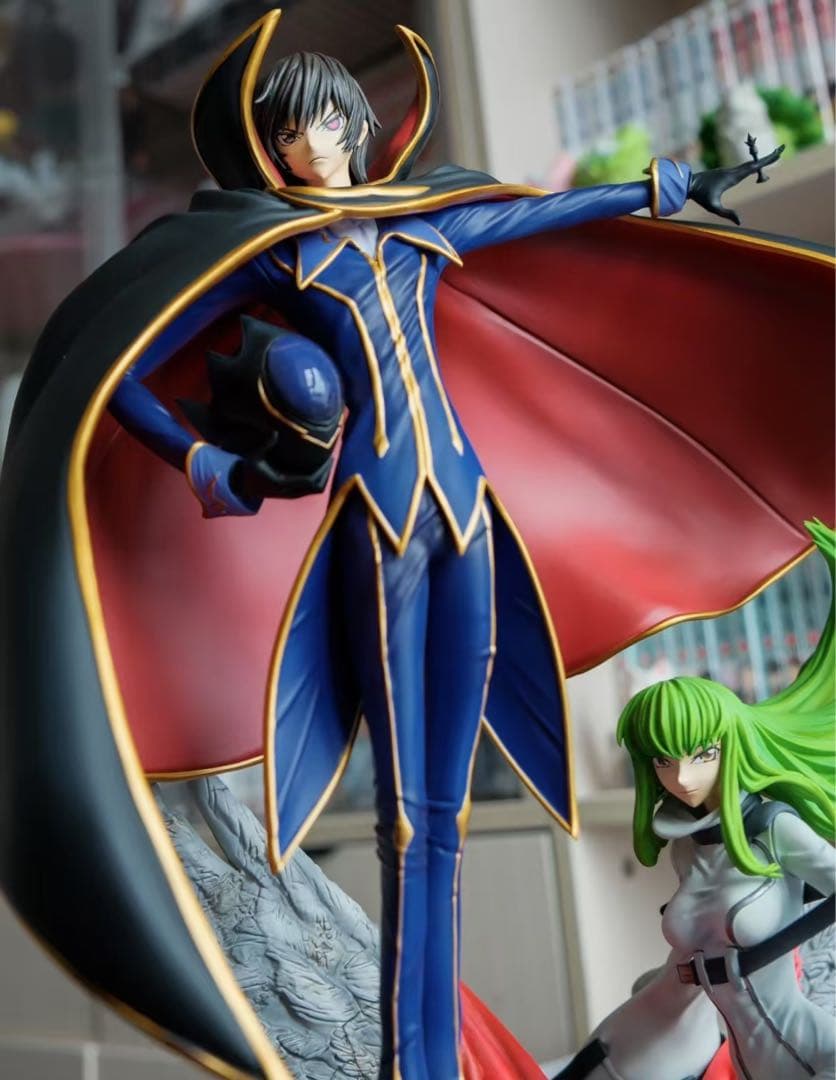 コードギアス 反逆のルルーシュKS ルルーシュ C.C. スタチュー フィギュア