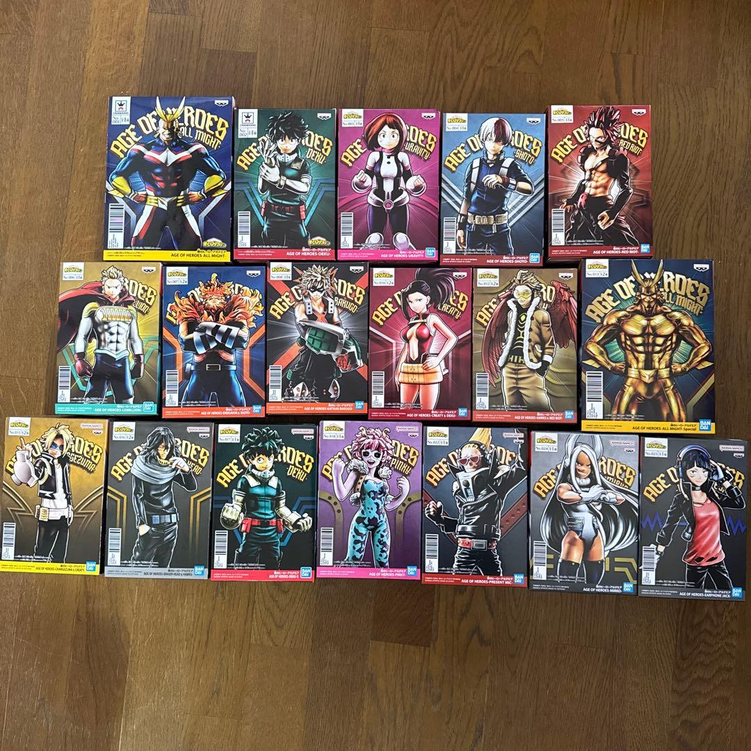 僕のヒーローアカデミア age of heroes 18 体 セット