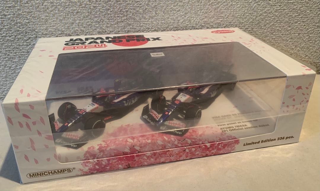 未開封！1/43 VCARB 角田 裕毅&岩佐 歩夢2024 F1日本GPセット