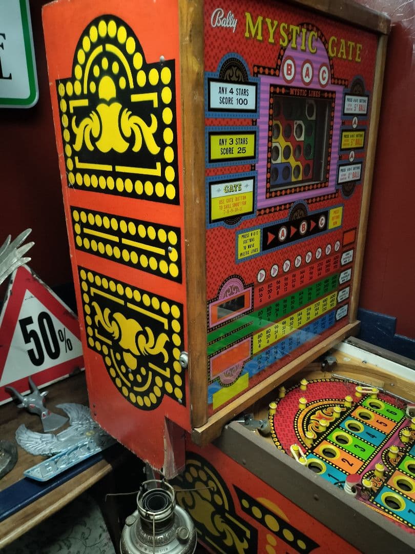Bally MYSTICGATE ビンゴゲーム ピンボール ヘッドのみ 部品取り