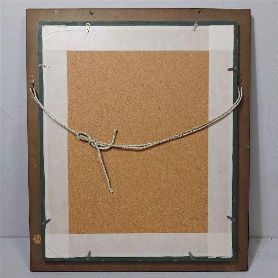 岡田旭峰（おかだ きょくほう） 「賛歌」1999年 油絵/F6号