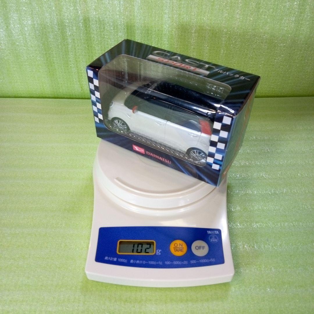 DAIHATSU　CAST Sport　プルバックカー　ミニカー　箱入り　箱あり
