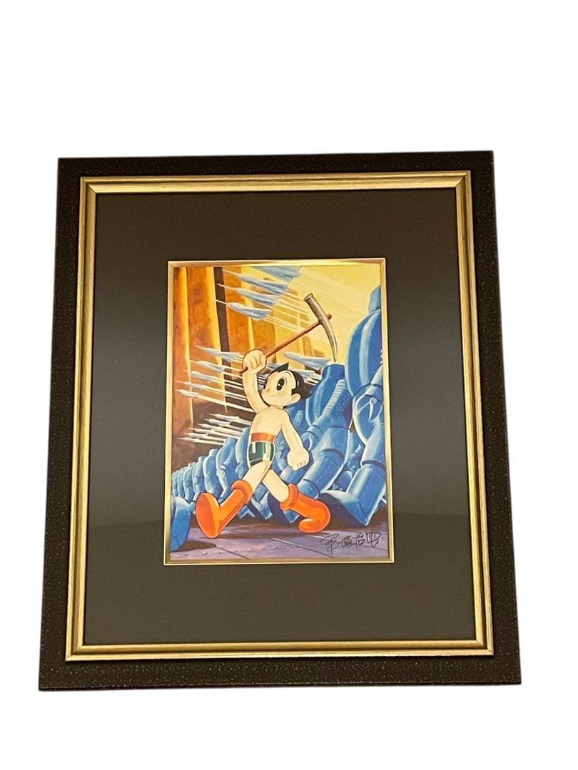 【限定200部】サイン入り　鉄腕アトム「アトムの行進」手塚治虫 公式作品