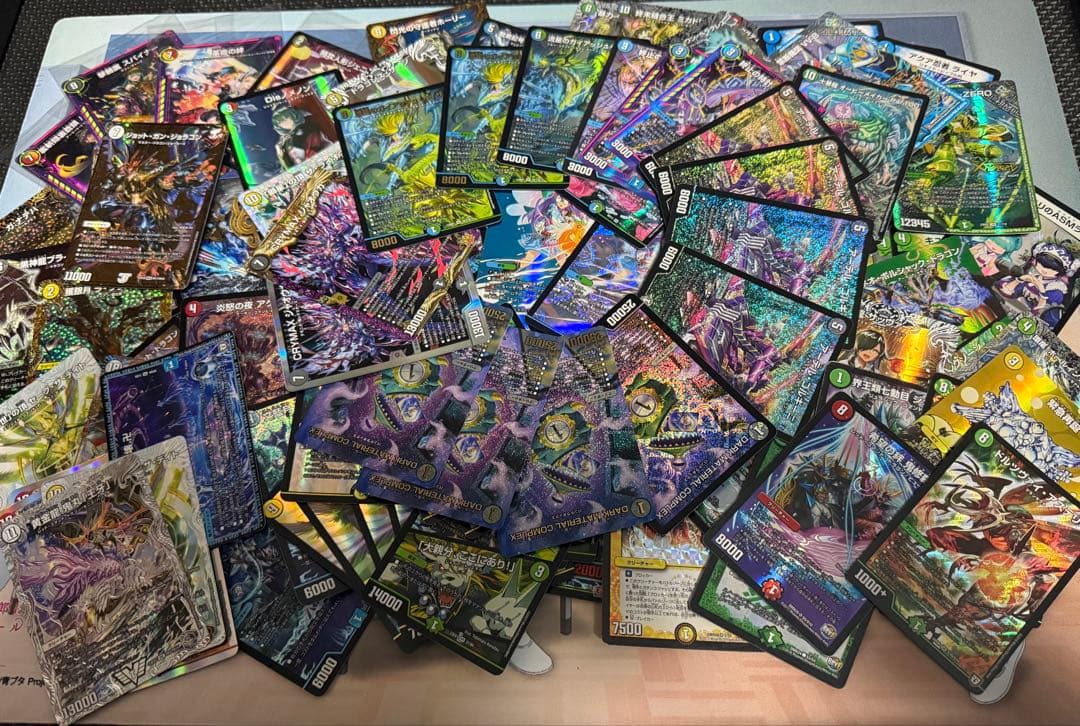 デュエマ引退品まとめ売り　アーテル　ガイアッシュカイザー　ミュートプロモ　デッキ