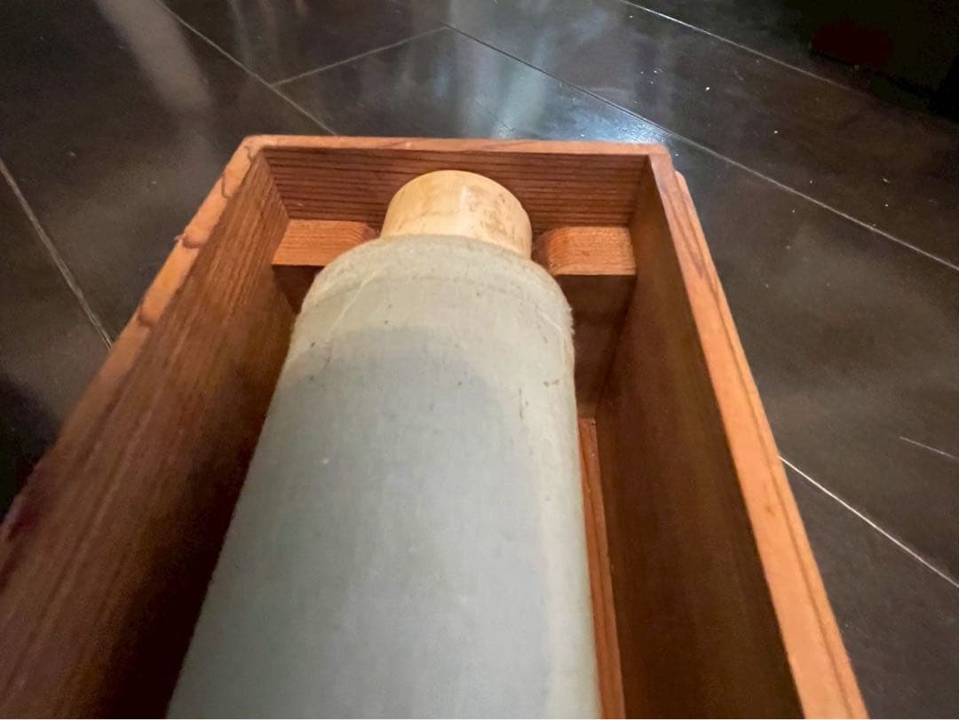 田能村直入（1814〜1907）巨大　掛軸　蓬莱祝寿 明治甲戌冬日　木箱あり