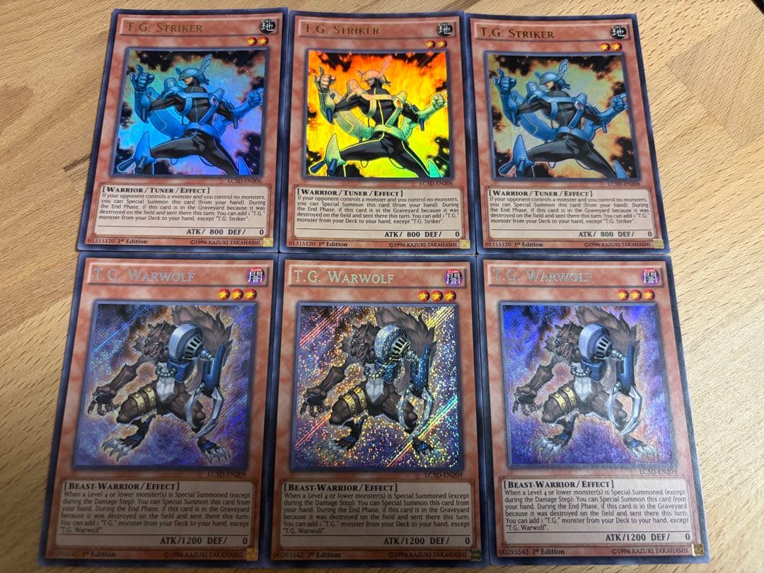 英語 TG ストライカー ワーウルフ 1st LC5D ウルトラ シク 遊戯王