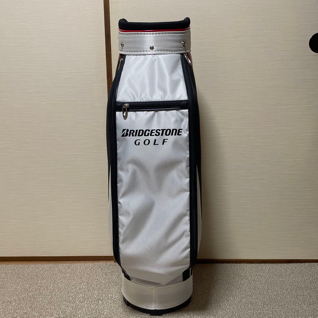 【新品未使用】BRIDGESTONE GOLF キャディバッグ 黒赤白