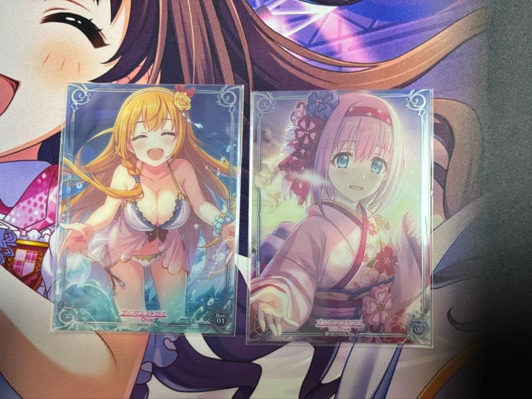 プリコネ　クリアカード コンプ　１弾　32枚　＋初回限定版　1.2弾のカード