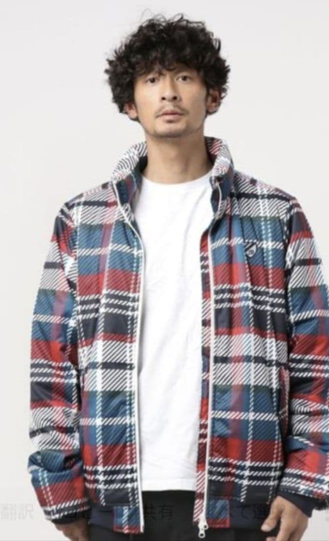 ★美品★Jack Bunny!!　エアシャット ビッグチェックブルゾン　サイズ6