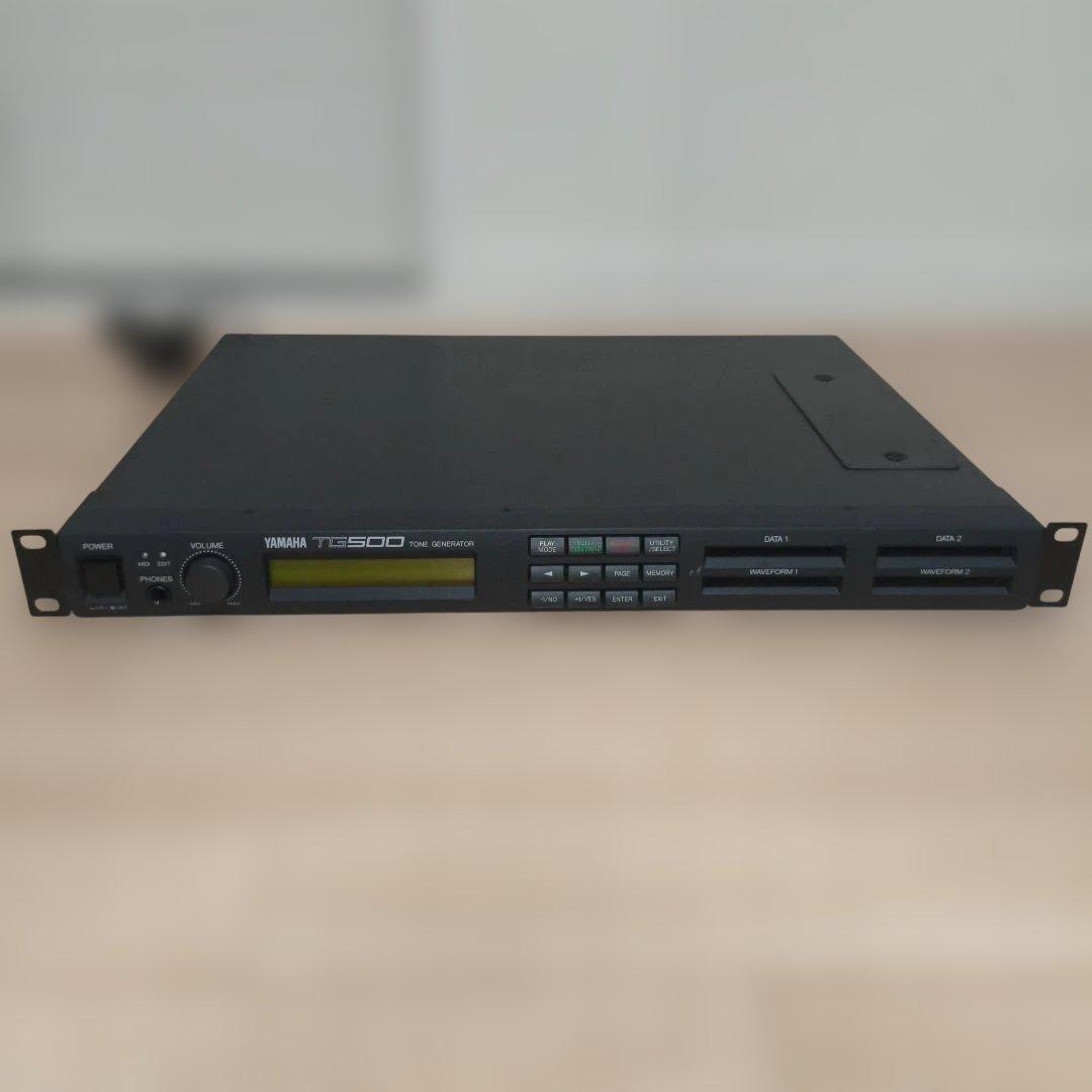 【希少】動作品YAMAHA TG500音源モジュール