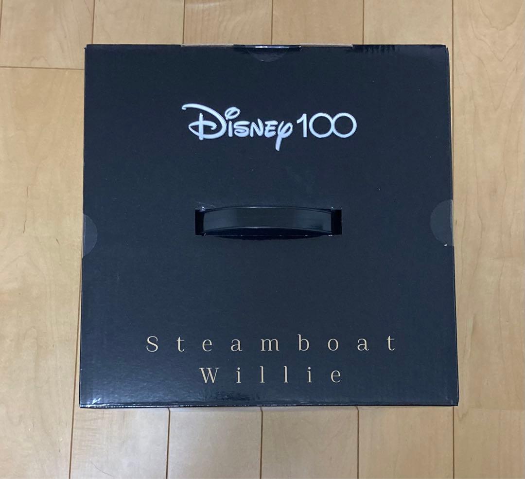 Disney100 happyくじ　ハッピーくじ　蒸気船ウィリー　フィギュア
