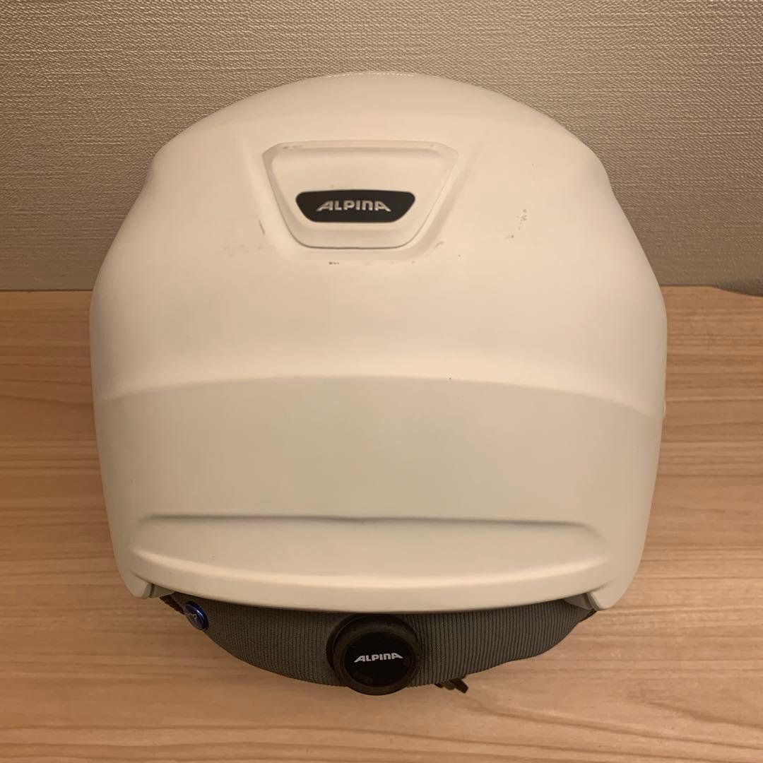 【値下げ】ALPINA スキー・スノーボードヘルメット ホワイト