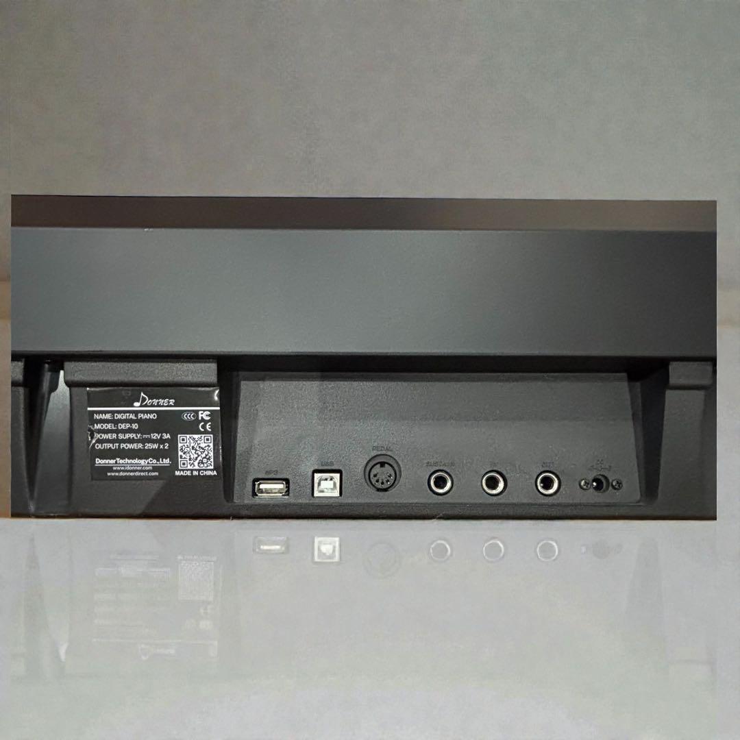 ハイコスパの88鍵盤✨Donner DEP-10✨電子ピアノ✨入門モデル✨ 美品