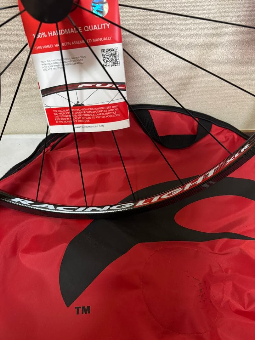 新品未使用　FULCRUM RACING LIGHT XLR ホイール CULT