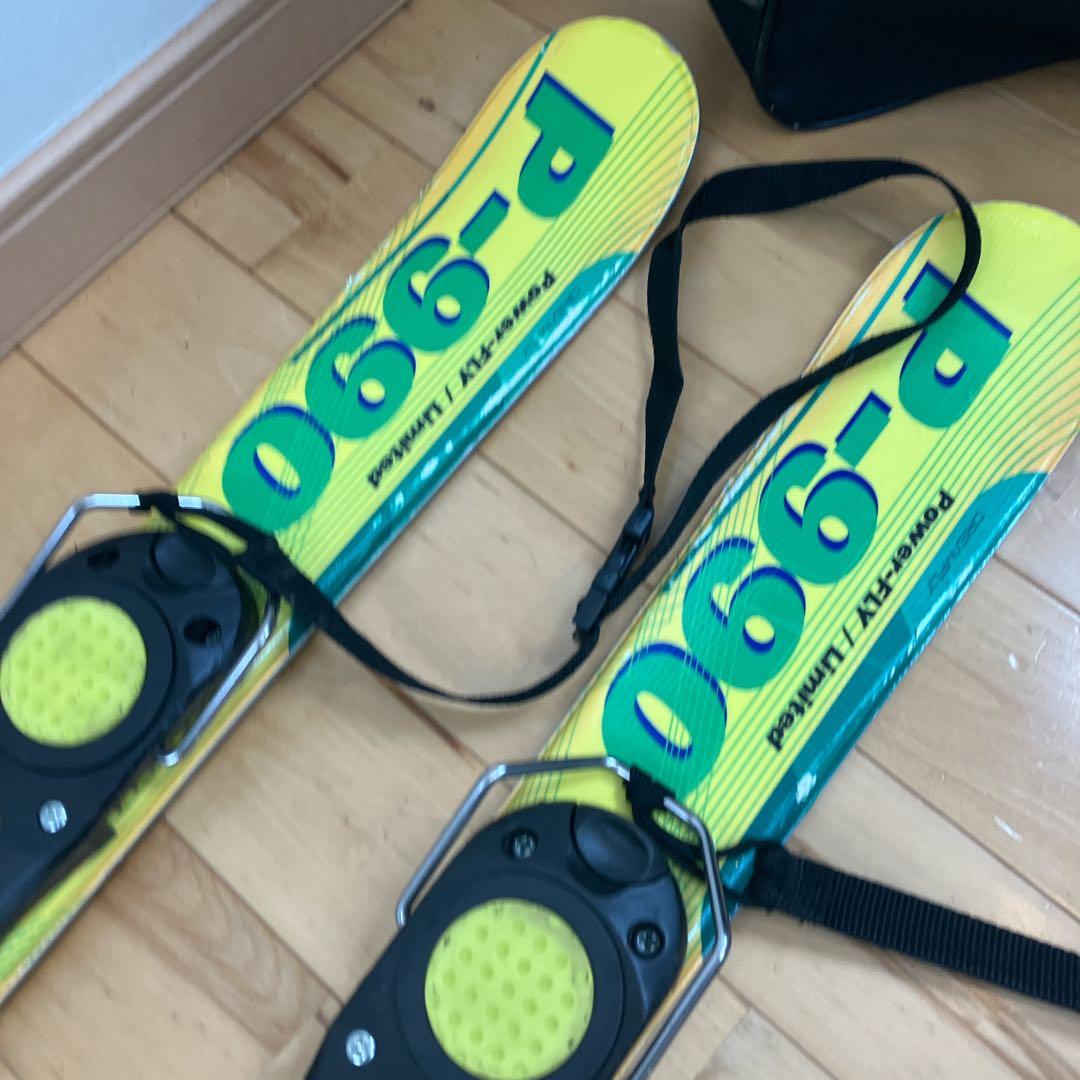 DREAMFLY ショートスキー 約100cm ファンスキー　ブーツ　レグザム