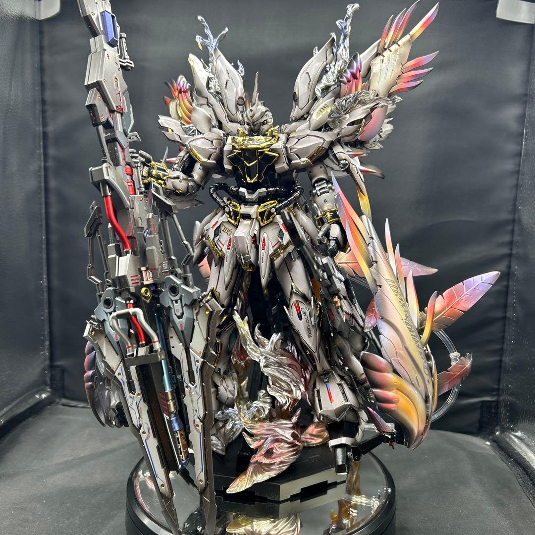 ガンプラ 塗装済み完成品 シナンジュ 修正改造