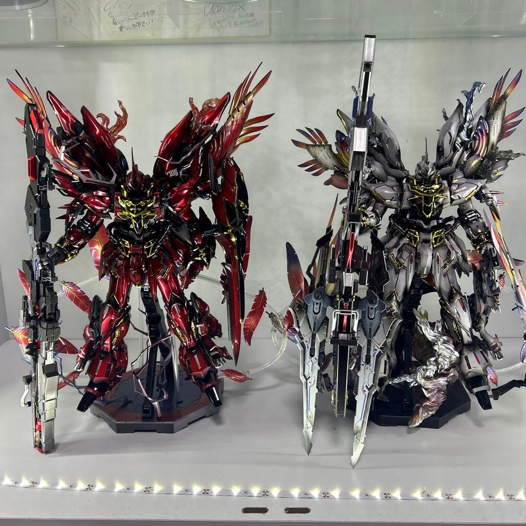 ガンプラ 塗装済み完成品 シナンジュ 修正改造