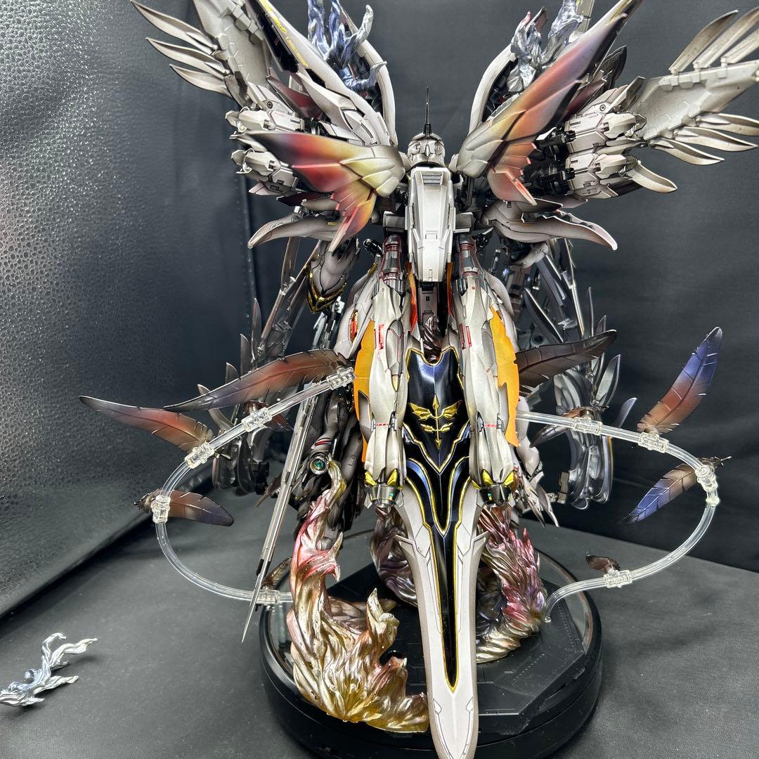 ガンプラ 塗装済み完成品 シナンジュ 修正改造