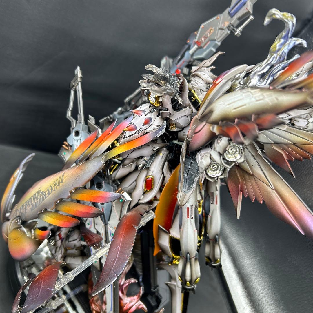 ガンプラ 塗装済み完成品 シナンジュ 修正改造