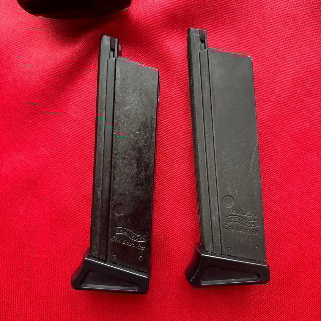 マルゼン　ワルサーPPK/S ガスブローバックガン　2丁セット