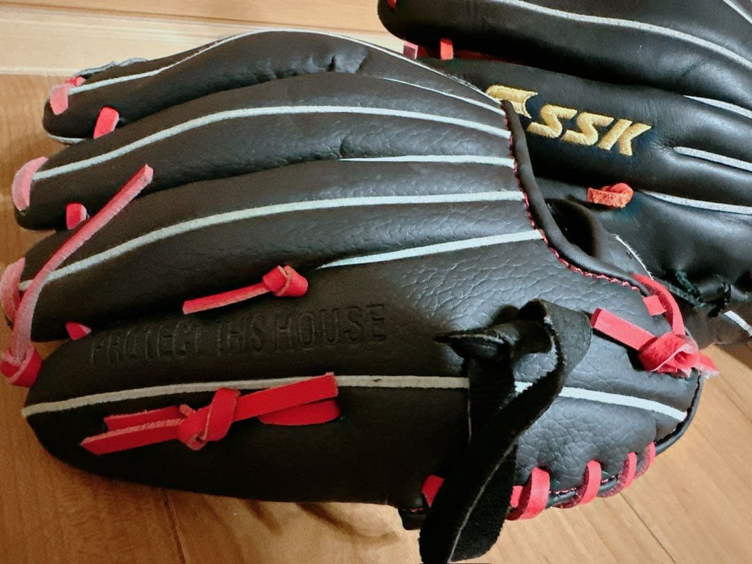 SSK 軟式野球グローブ×アンダーアーマー キッズ グローブ　親子 セット