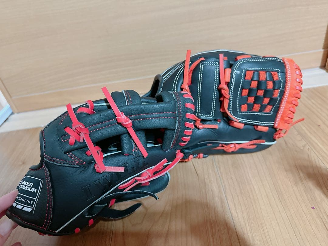 SSK 軟式野球グローブ×アンダーアーマー キッズ グローブ　親子 セット