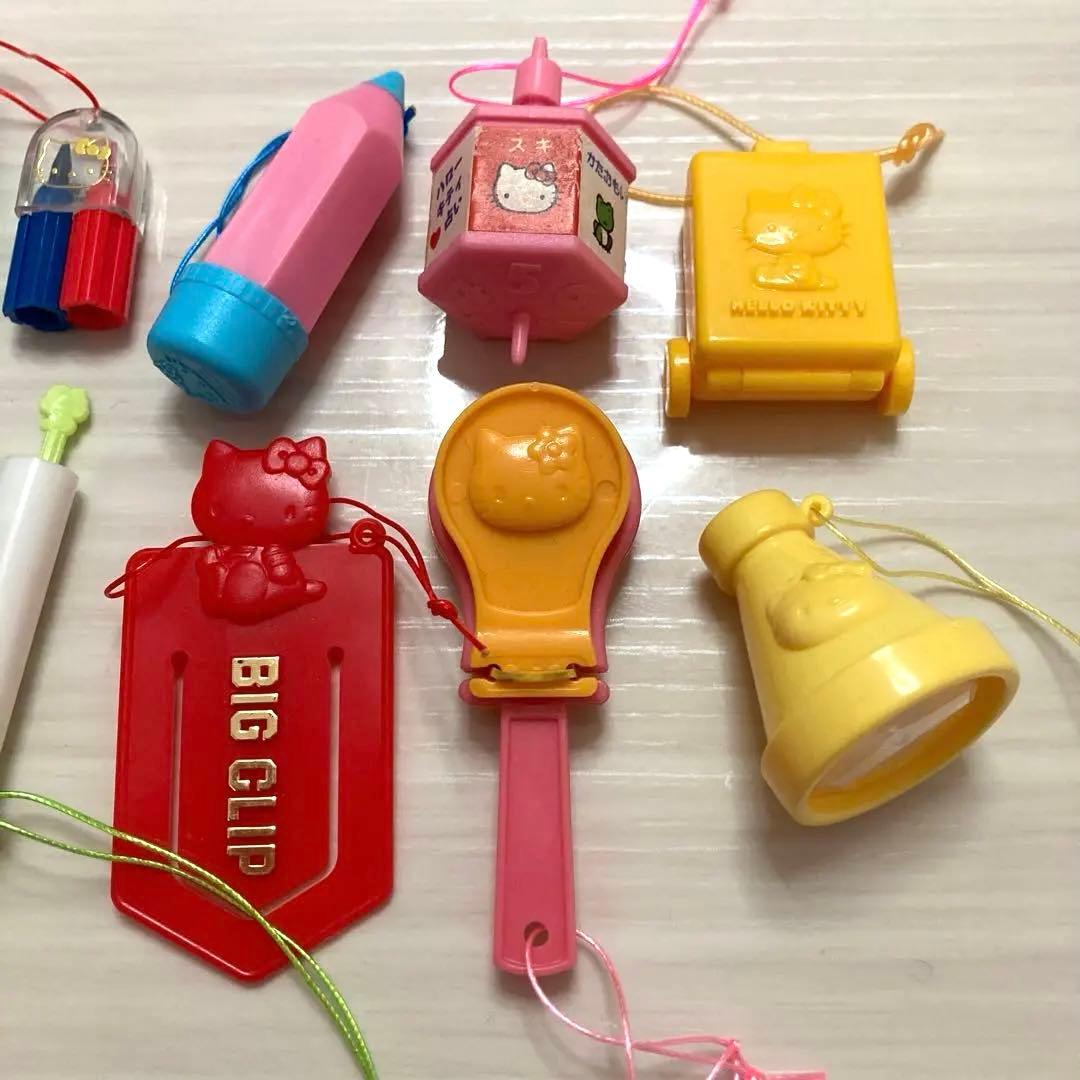 サンリオのおまけ　ハローキティ プレミアムマスコット　ストラップ 平成レトロ