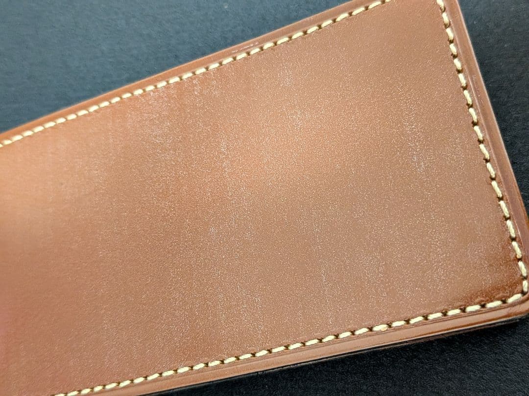 GANZO ガンゾーレザー ブライドルレザーカジュアルペンケース/レザーブラウン