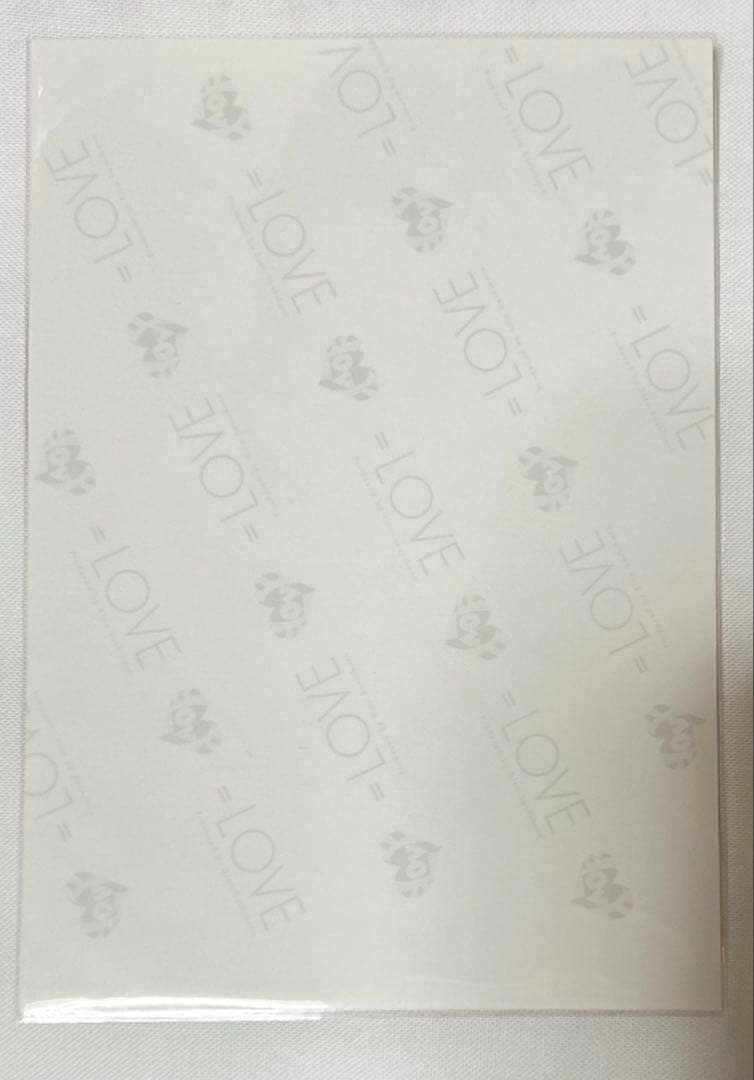 高松瞳 直筆 生写真 好きじゃんツアー 赤チェック衣装 チュウ