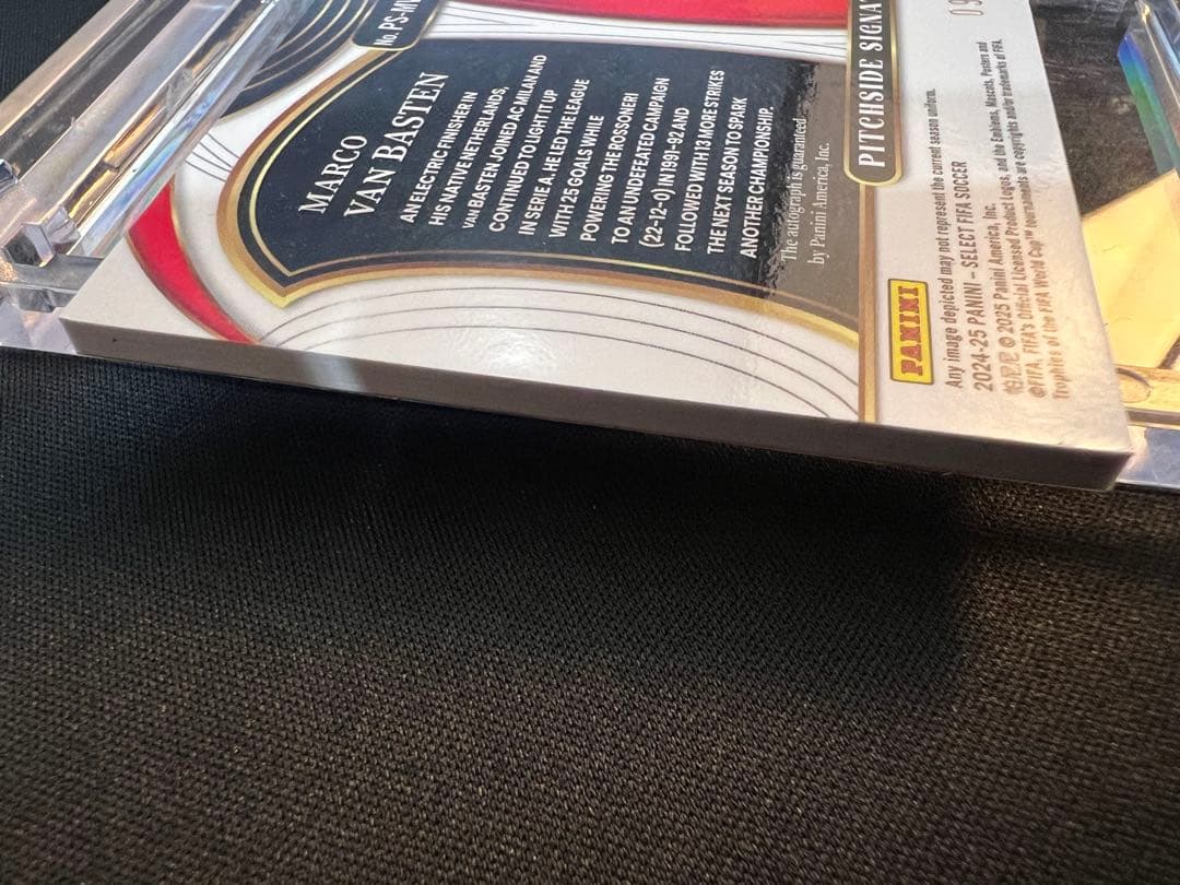 【ジャージナンバー・世界10枚限定】ファン・バステン ACミラン