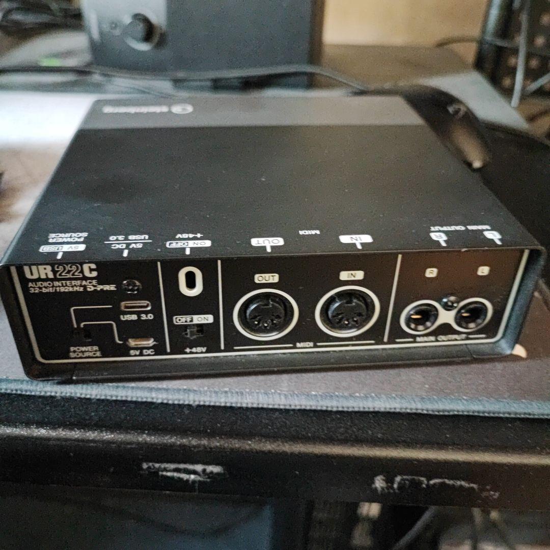 nao　Steinberg UR22C オーディオインターフェース
