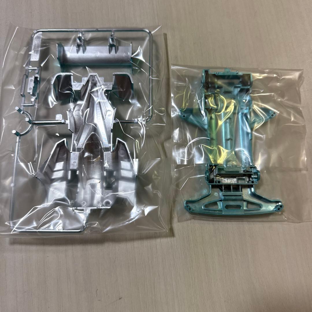 ミニ四駆　サイクロンマグナム　ブルーメッキ