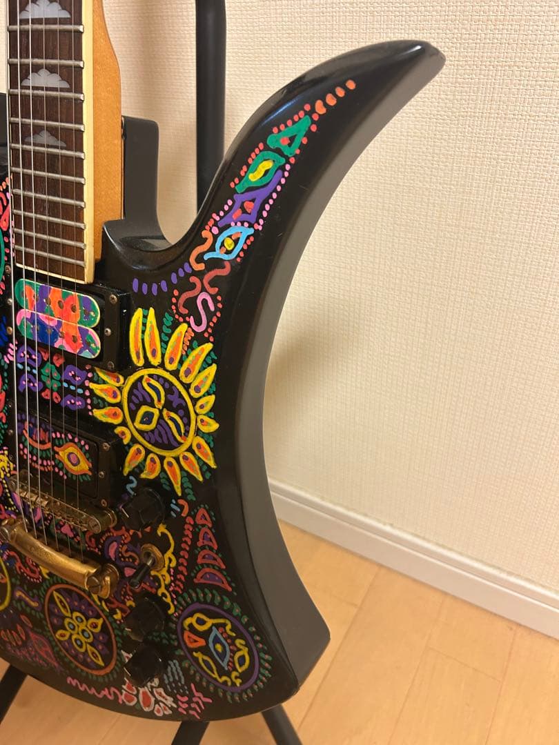 最終価格‼️モッキンバード モデル　サイケペイントギター　hide