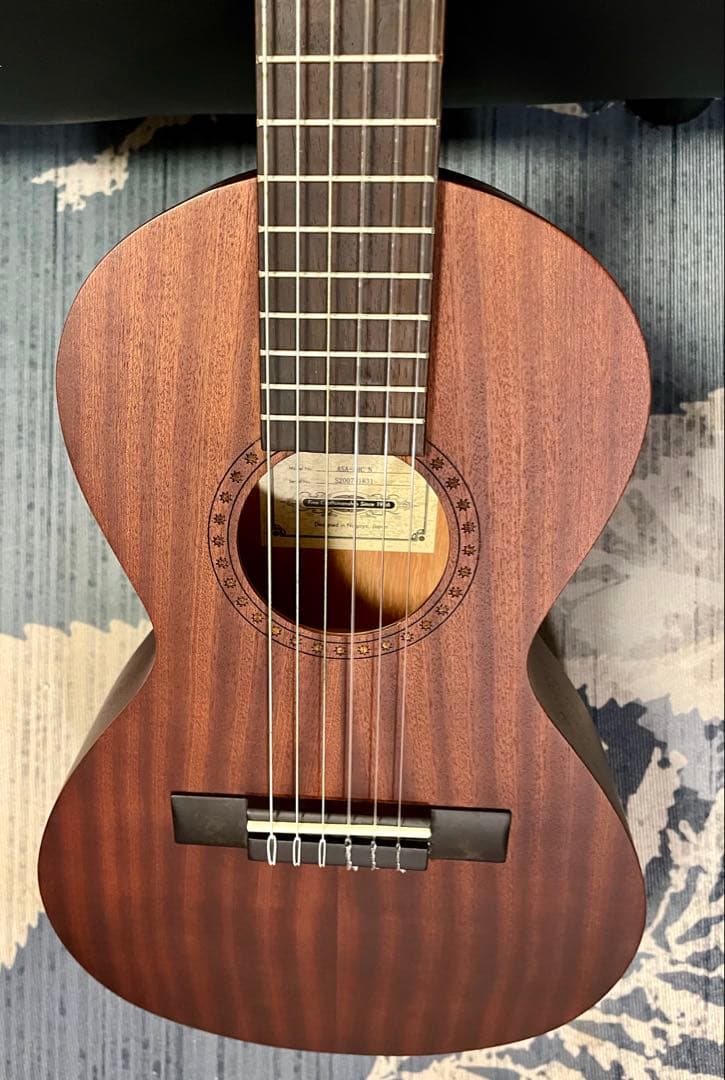 ★最終値下げ★【美品】アリア　ミニギター ASA-18C N ソフトケース付