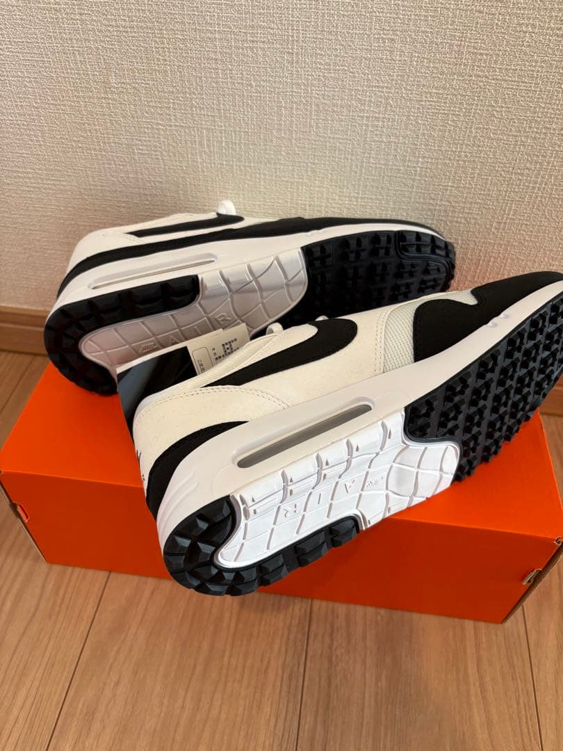 シューズ(男性用) NIKE Air Max 1 Golf \"Panda\"G DV1403-110