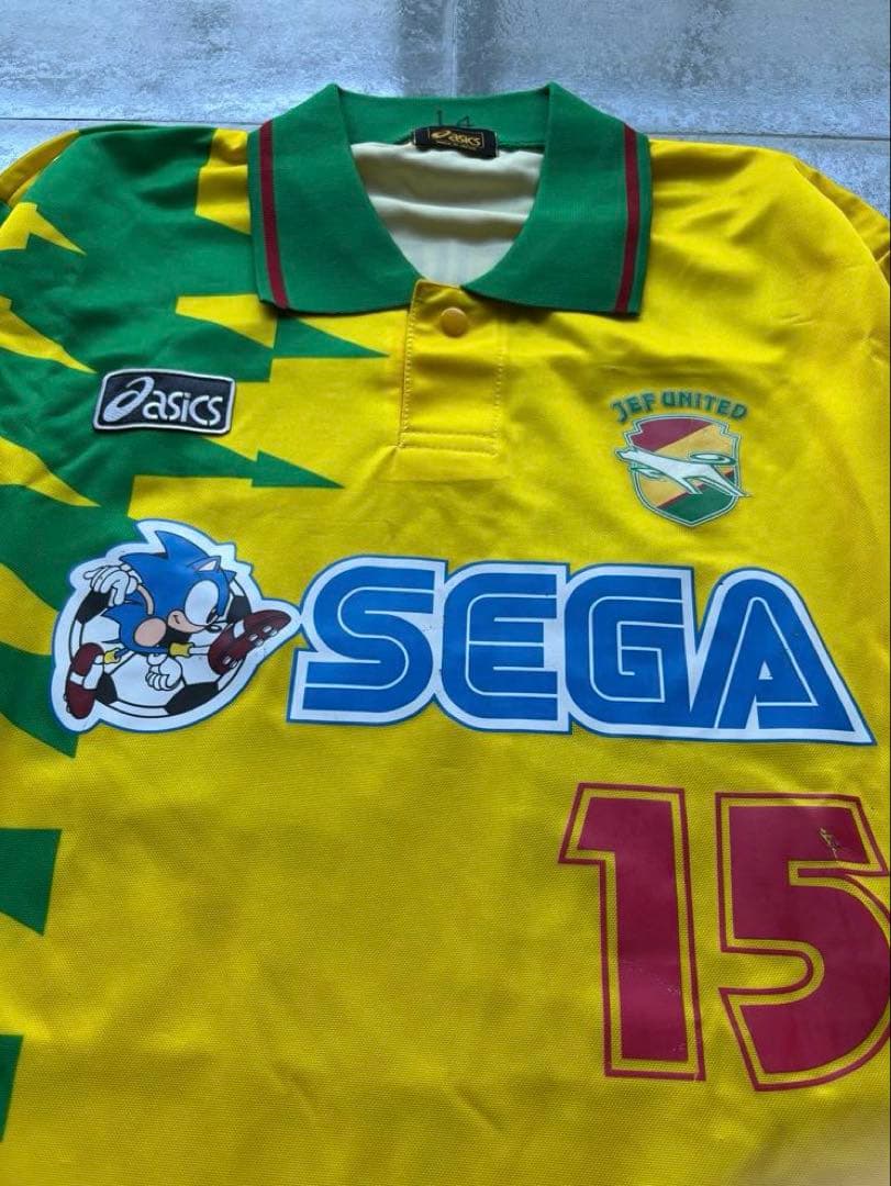 激レア　93-94 ジェフユナイテッド市原千葉　カップ戦用モデル　長袖　支給品