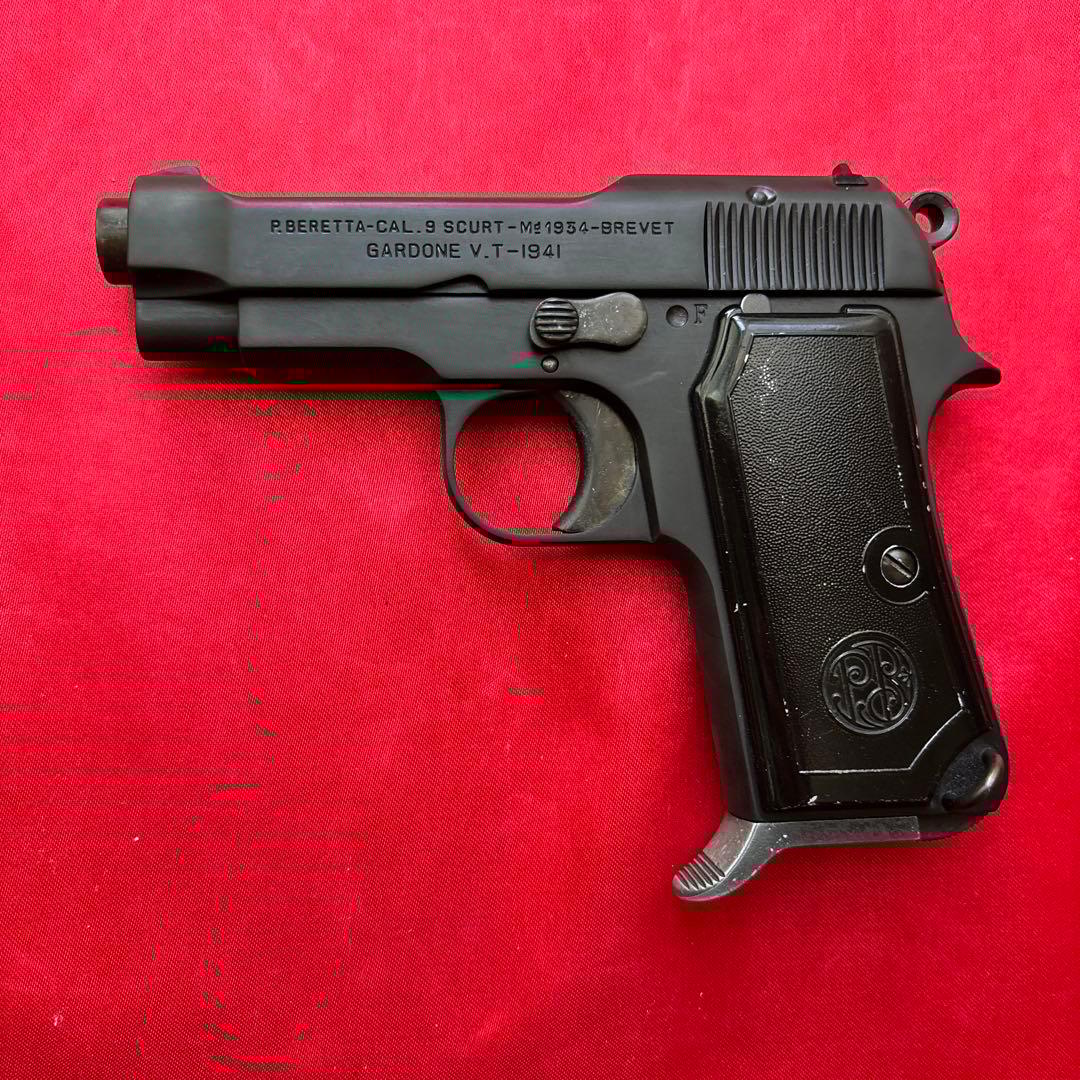 WA ベレッタM1934 HW ブルーイング ガスブローバックガン