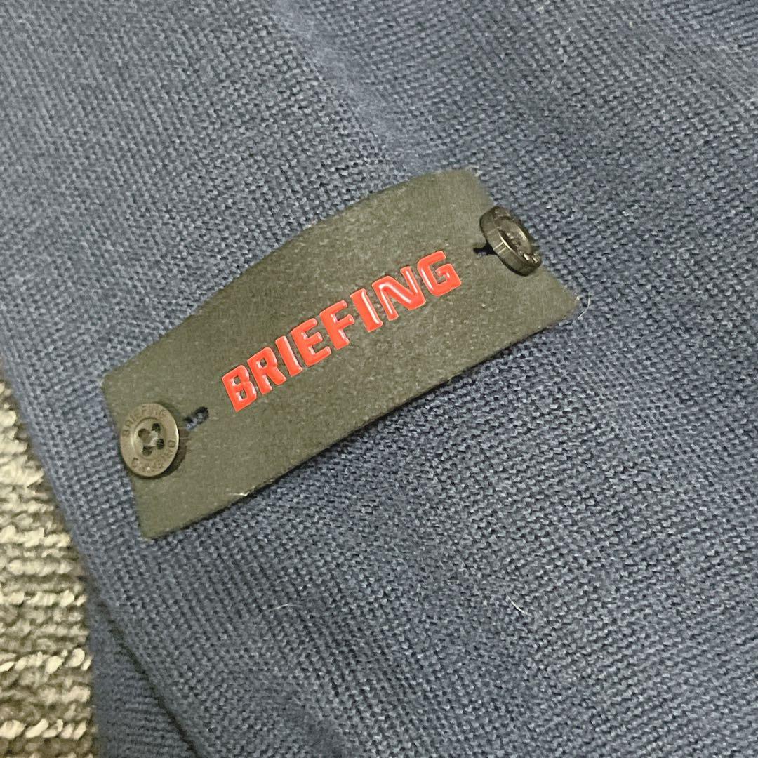 美品★ ブリーフィング/ ハイブリッド キルティングジャケット ゴルフウェア L