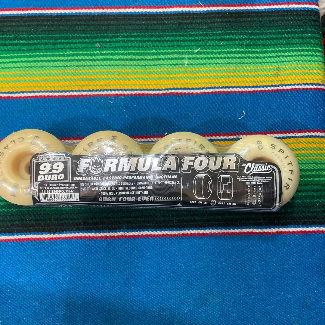 スケートボード Spitfire Formula Four Classic 99A 60mm