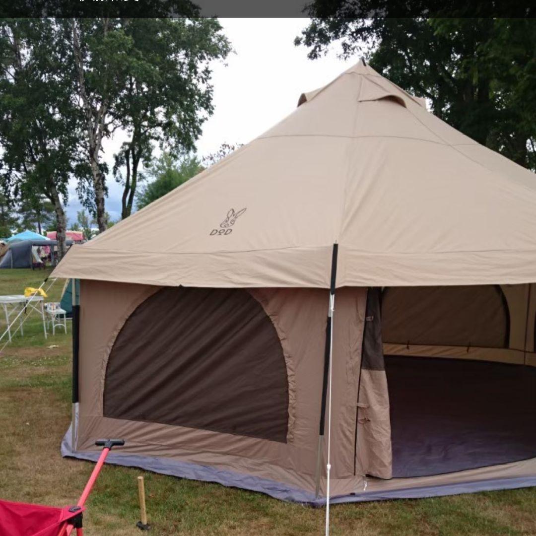 DOD タケノコテント　人形色ベージュ　廃盤モデル